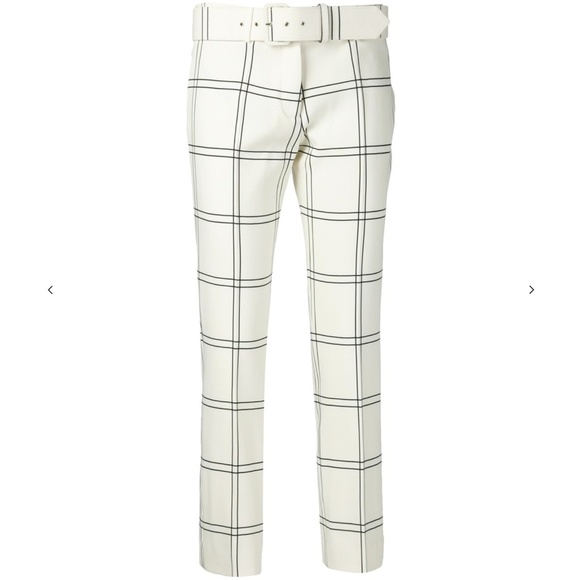 Derek Lam Pants - DEREK LAM $1,390 Pants NWT Slim Wool Trousers! 44 black
